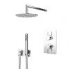 Cruze Shower Pack (inc. 200mm Wall Mounted Head, Wall Outlet Elbow + Shower Handset) -Showers Shop CCSP03 p