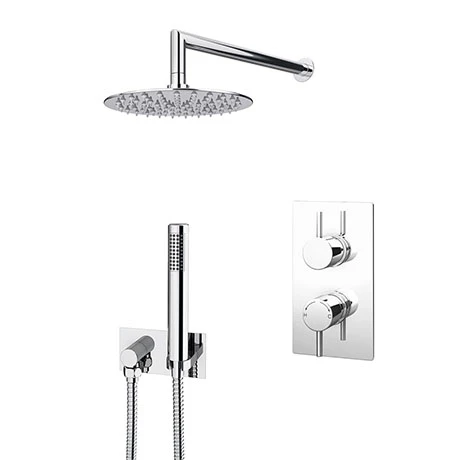 Cruze Shower Pack (inc. 200mm Wall Mounted Head, Wall Outlet Elbow + Shower Handset) 3 Cruze Shower Pack (inc. 200mm Wall Mounted Head, Wall Outlet Elbow + Shower Handset)