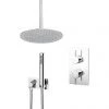Cruze Shower Pack (inc. 300mm Ceiling Mounted Head, Wall Outlet Elbow + Shower Handset) -Showers Shop CCSP2 p