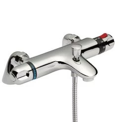 Nuie Reef Thermostatic Bath Shower Mixer - Chrome - CD324