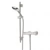 Bristan Claret Thermostatic Exposed Bar Shower with Adjustable Riser Kit and Fast Fit Connections - CLR-SHXMTFF-C -Showers Shop CLR SHXMTFF C P