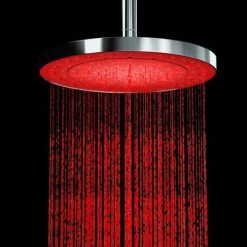 Cruze Modern LED Thermostatic Shower - Chrome -Showers Shop CRU002LED nd1 460