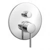 Cruze Modern Concealed Manual Shower Valve with Diverter - Chrome 1 Cruze Modern Concealed Manual Shower Valve with Diverter - Chrome -Showers Shop CRZ MSVD nprod