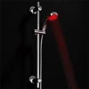 Cruze Round Slider Rail Kit + LED Shower Handset -Showers Shop CRZLEDSRK np