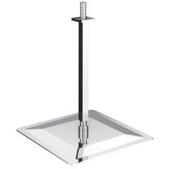 Orion Chrome Shower Package with Concealed Valve + Square Ceiling Mounted Head -Showers Shop CSV1PK d1 460