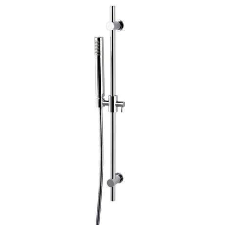 Cruze Chrome Round Bar Shower Valve inc. Slide Rail Kit with Pencil Handset 6 Cruze Chrome Round Bar Shower Valve inc. Slide Rail Kit with Pencil Handset - Image 4