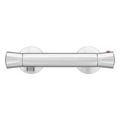 Naples Round Offset Outlet Thermostatic Bar Shower Valve 8 Naples Round Offset Outlet Thermostatic Bar Shower Valve -Showers Shop D09BSV detail1 460
