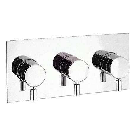 Crosswater - Design Thermostatic Shower Valve with 3 Way Diverter - DE3001RC 3 Crosswater - Design Thermostatic Shower Valve with 3 Way Diverter - DE3001RC