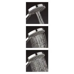 Crosswater - Dial Kai Lever 1 Control Shower Valve with 3 Mode Shower Kit -Showers Shop DIAL CENT 7 D1N 460 1