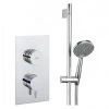 Crosswater - Dial Kai Lever 1 Control Shower Valve with 3 Mode Shower Kit -Showers Shop DIAL KAI 9 P