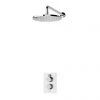 Aqualisa Dream Round Thermostatic Mixer Shower with Wall Fixed Head - DRMDCV1.FW.RND