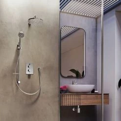 Aqualisa Dream Round Thermostatic Mixer Shower with Adjustable and Wall Fixed Heads - DRMDCV2.ADFW.RND 12 Aqualisa Dream Round Thermostatic Mixer Shower with Adjustable and Wall Fixed Heads - DRMDCV2.ADFW.RND -Showers Shop DRMDCV2.ADFW .RND D5 460