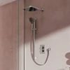 Aqualisa Dream Square Thermostatic Mixer Shower with Adjustable and Wall Fixed Heads - DRMDCV2.ADFW.SQR -Showers Shop DRMDCV2.ADFW .SQR P