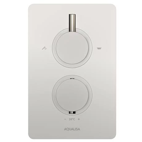 Aqualisa Dream Square Thermostatic Mixer Shower with Hand Shower and Wall Fixed Head - DRMDCV2.HSFW.SQR 8 Aqualisa Dream Square Thermostatic Mixer Shower with Hand Shower and Wall Fixed Head - DRMDCV2.HSFW.SQR - Image 6