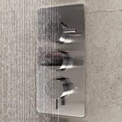 Aqualisa Dream Round Thermostatic Mixer Shower with Adjustable Head, Wall Fixed Head and Bath Fill - DRMDCV3.ADFWBTX.RND -Showers Shop DRMDCV3.ADFWBTX.RND D4 460