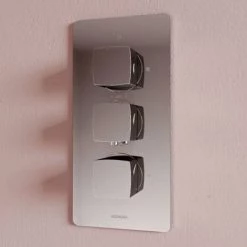 Aqualisa Dream Square Thermostatic Mixer Shower with Adjustable Head, Wall Fixed Head and Bath Fill - DRMDCV3.ADFWBTX.SQR -Showers Shop DRMDCV3.ADFWBTX.SQR D4 460