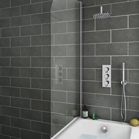 Cruze Triple Round Concealed Thermostatic Shower Valve with Diverter - Chrome 7 Cruze Triple Round Concealed Thermostatic Shower Valve with Diverter - Chrome - Image 5