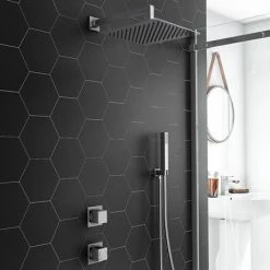 Milan Concealed Individual Diverter + Thermostatic Control Shower Valve -Showers Shop EG AZ 39AS d4 460