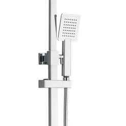 Summit Modern Square Thermostatic Shower - Chrome 8 Summit Modern Square Thermostatic Shower - Chrome -Showers Shop EG CK 01 detail2 460