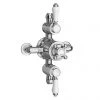 Chatsworth 1928 Traditional Triple Exposed Thermostatic Shower Valve -Showers Shop EG LY 25V p