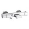 Montreal Wall Mounted Thermostatic Bath Shower Valve (Bottom Outlet) -Showers Shop EG SL 09 p
