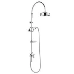 Showers Shop 37 Chatsworth Traditional Shower Riser Kit with Diverter