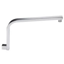 Milan Square Push-Button Concealed Shower Valve with 300x300mm Shower Head + Curved Arm 10 Milan Square Push-Button Concealed Shower Valve with 300x300mm Shower Head + Curved Arm -Showers Shop EGPB01S PK1 D3 460