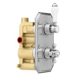 Trafalgar Traditional Twin Concealed Thermostatic Shower Valve -Showers Shop ESV61 n d2 460