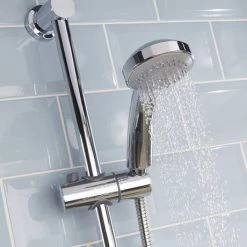 Bristan Frenzy Cool Touch Thermostatic Bar Valve inc. Riser + Multifunction Handset (FZ-SHXVOCTFF-C) -Showers Shop FZ SHXVOCTFF C D5 460