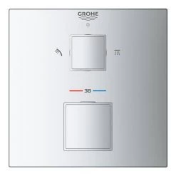 Grohe Grohtherm Cube SmartConnect Head & Handset Shower Set -Showers Shop GBTCUBEHS D2 460