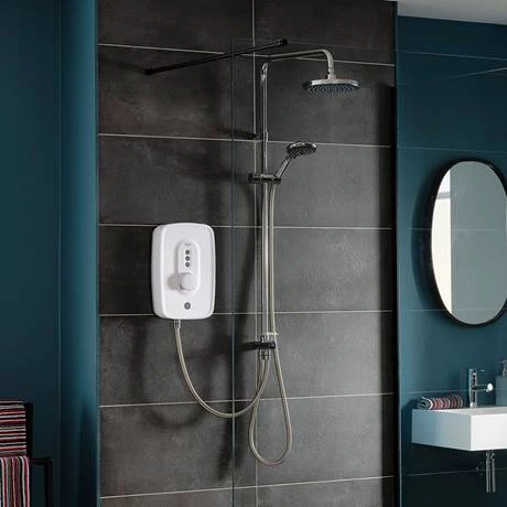 Triton Danzi DuElec 10.5kw Electric Shower - White - GEDADU11 8 Triton Danzi DuElec 10.5kw Electric Shower - White - GEDADU11 - Image 6