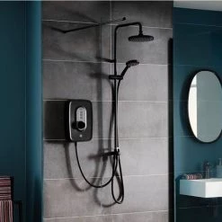 Triton Danzi DuElec 9.5kw Electric Shower - Black - GEDADU93 13 Triton Danzi DuElec 9.5kw Electric Shower - Black - GEDADU93 -Showers Shop GEDADU93 D4 460
