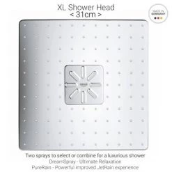 Grohe Grohtherm Smartcontrol Perfect Shower With Ceiling Mounted 310 Cube Shower Head 7 Grohe Grohtherm Smartcontrol Perfect Shower With Ceiling Mounted 310 Cube Shower Head -Showers Shop GSB1 D2 460