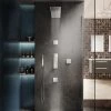 Hudson Reed Ignite Square Slimline Shower Package (3 Outlets) -Showers Shop HR IG SQ p