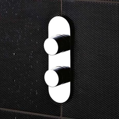 Hudson Reed Indus Twin Concealed Thermostatic Shower Valve - RND3210 5 Hudson Reed Indus Twin Concealed Thermostatic Shower Valve - RND3210 - Image 3
