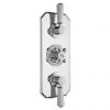 Hudson Reed Topaz Triple Concealed Thermostatic Shower Valve - TSVT003 -Showers Shop Hudson Reed Topaz Triple Concealed Thermostatic Shower Valve p