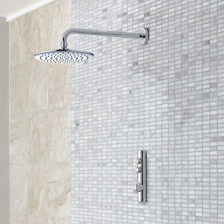 Aqualisa iSystem Smart Shower Concealed with Wall Fixed Head 3 Aqualisa iSystem Smart Shower Concealed with Wall Fixed Head
