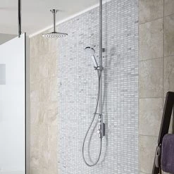Aqualisa iSystem Smart Shower Exposed with Adjustable and Ceiling Fixed Heads