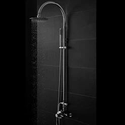 Nuie Series F II Dual Exposed Thermostatic Shower Valve - Chrome - JTY026 -Showers Shop JTY026 n d2 460
