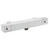 Nuie Square Thermostatic Bar Valve (Bottom Outlet) - Chrome 2 Nuie Square Thermostatic Bar Valve (Bottom Outlet) - Chrome -Showers Shop JTY316 PN