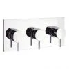 Crosswater - Kai Lever Triple Concealed Thermostatic Shower Valve - KL2001RC -Showers Shop KL2001RC P