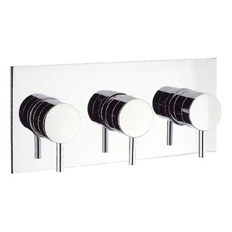 Crosswater - Kai Lever Triple Concealed Thermostatic Shower Valve - KL2001RC 3 Crosswater - Kai Lever Triple Concealed Thermostatic Shower Valve - KL2001RC