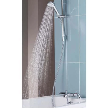Aqualisa - Midas 100 Thermostatic Bath Shower Mixer with Slide Rail Kit - MD100BSM 5 Aqualisa - Midas 100 Thermostatic Bath Shower Mixer with Slide Rail Kit - MD100BSM - Image 3