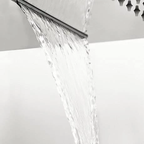Milan Shower Package with Valve + Flat Dual Fixed Shower Head (Waterfall / Rainfall) 5 Milan Shower Package with Valve + Flat Dual Fixed Shower Head (Waterfall / Rainfall) - Image 3