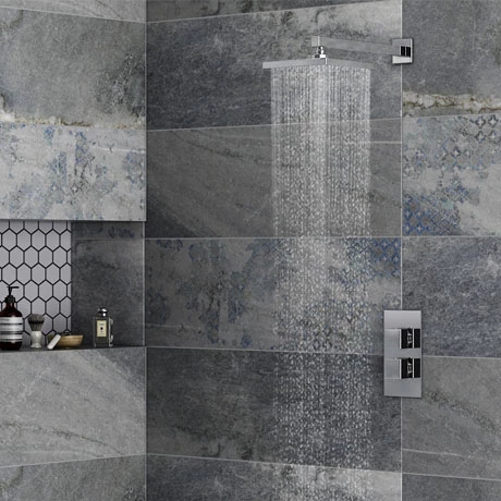 Milan Square Shower Package with Concealed Valve + Head 3 Milan Square Shower Package with Concealed Valve + Head