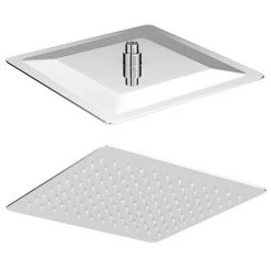 Milan Modern Square Thermostatic Shower (300 x 300mm Head - Chrome) -Showers Shop MIL03H d3 460