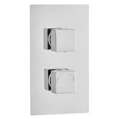 Milan Square Modern Shower System with Handset, 4 Body Jets + 200 x 200mm Shower Head -Showers Shop MIL3SS d5 460