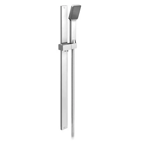 Milan Bar Shower Package w. Flat Minimalist Slider Handset Kit 4 Milan Bar Shower Package w. Flat Minimalist Slider Handset Kit - Image 2