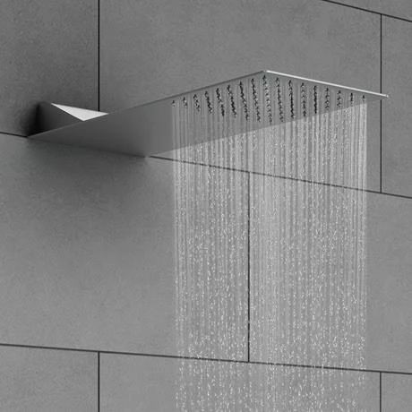 Milan Modern Shower Package (Fixed Head, Riser Rail Kit + Bath Spout) 7 Milan Modern Shower Package (Fixed Head, Riser Rail Kit + Bath Spout) - Image 5