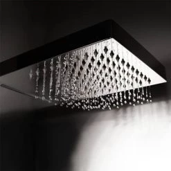 Milan Shower Package (Rainfall / Waterfall Shower Head + Waterfall Bath Spout) -Showers Shop MSPRWF d3 460